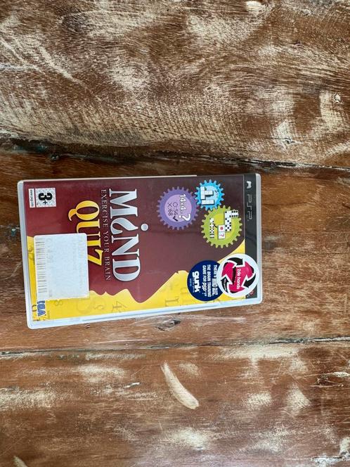 Mind Quiz PSP | Compleet, Spelcomputers en Games, Games | Sony PlayStation Portable, Zo goed als nieuw, Puzzel en Educatief, 1 speler
