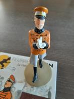 Kuifje figuurtjes met boekje en paspoort, Ophalen of Verzenden, Kuifje, Zo goed als nieuw, Beeldje of Figuurtje