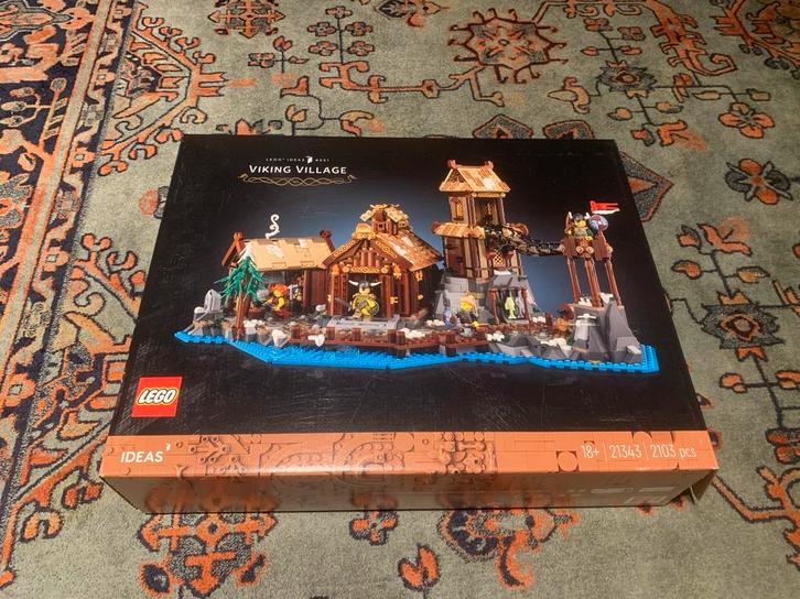 LEGO Ideas Viking Village 21343, Kinderen en Baby's, Speelgoed | Duplo en Lego, Zo goed als nieuw, Lego, Complete set, Ophalen of Verzenden