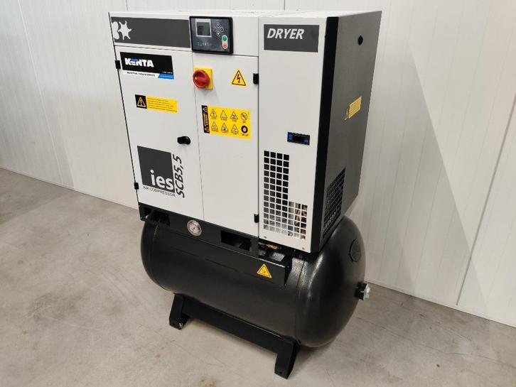 | Italiaanse schroefcompressor | Ies air compressor | 5.5kW, Zakelijke goederen, Machines en Bouw | Pompen en Compressoren, Ophalen