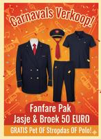 Carnavals outfit fanfare harmonie pak, Ophalen of Verzenden, Zo goed als nieuw