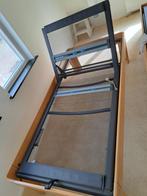 Auping beuken bed ombouw 48 cm + verstelbare spiraal 90-200, Huis en Inrichting, Ophalen, 90 cm, Eenpersoons, 200 cm