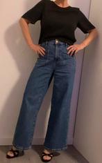 Spijkerbroek high rise, wijde pijpen 38, Kleding | Dames, Spijkerbroeken en Jeans, Ophalen of Verzenden, Zo goed als nieuw, Blauw