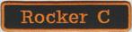 Harley Davidson Rocker C stoffen opstrijk patch embleem #1, Motoren, Ophalen of Verzenden, Nieuw
