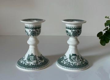2 Villeroy & Boch Burgenland kandelaars beschikbaar voor biedingen