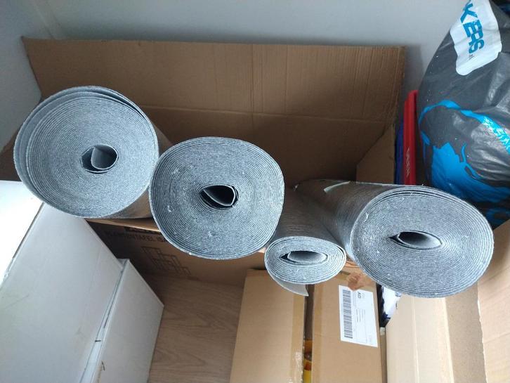 Aluline ondervloer +/- 45 m2, Doe-het-zelf en Verbouw, Isolatie en Afdichting, Nieuw, Vloerisolatie, Overige materialen, Minder dan 4 cm