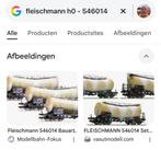 Gezocht Fleischmann Ho 546014 set kalkwagens, Hobby en Vrije tijd, Modeltreinen | H0, Ophalen, Gebruikt, Gelijkstroom, Fleischmann