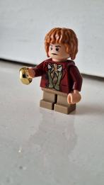 LOTR Poppetje/Minifig Bilbo Baggins dark red coat LOR030, Ophalen of Verzenden, Zo goed als nieuw, Complete set, Lego