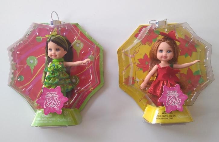 Happy Holidays Kelly Barbie kerst hanger, Verzamelen, Poppen, Zo goed als nieuw, Ophalen of Verzenden