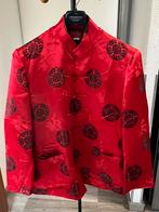 Yindu Chinese jas rood 175!96A XL, Ophalen of Verzenden, Zo goed als nieuw, Maat 56/58 (XL), Rood