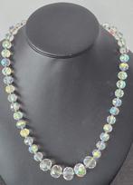 Vintage Aurora Borealis Kristallen Ketting, Met kristal, Kunststof, Gebruikt, Overige kleuren