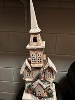 Nieuwe Houten Kerk met Verlichting, Diversen, Kerst, Ophalen of Verzenden, Nieuw