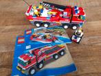 Lego city 7213 off road brandweerwagen en boot, Ophalen of Verzenden, Gebruikt, Complete set, Lego