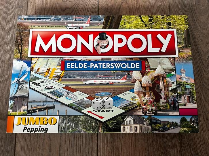 Monopoly eelde-paterswolde editie, Hobby en Vrije tijd, Gezelschapsspellen | Bordspellen, Zo goed als nieuw, Ophalen of Verzenden