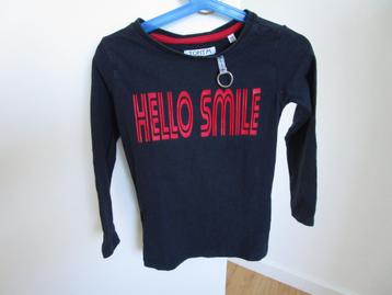 Topit M - longsleeve met tekst - maat 110/116 beschikbaar voor biedingen