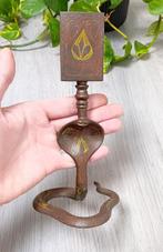 Vintage koperen cobra slang luciferhouder, Antiek en Kunst, Antiek | Koper en Brons, Ophalen of Verzenden