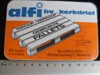 sticker alfi kerkdriel logo inkoop verkoop gebruikte pallets, Verzenden, Zo goed als nieuw, Bedrijf of Vereniging