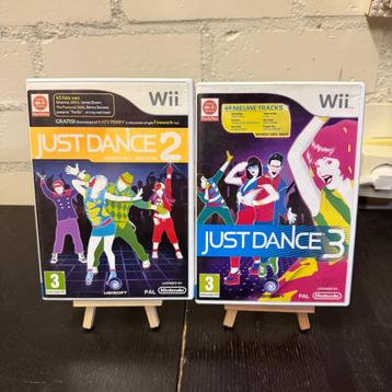 Te Koop: Just Dance 2 & 3 Wii Bundel – Compleet in Doosje beschikbaar voor biedingen
