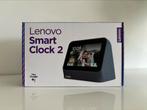 *GERESERVEERD* Lenovo Smart Clock 2 | Abyss Blue, Audio, Tv en Foto, Fotografie | Digitale fotolijsten, Kleiner dan 8 inch, Muziek