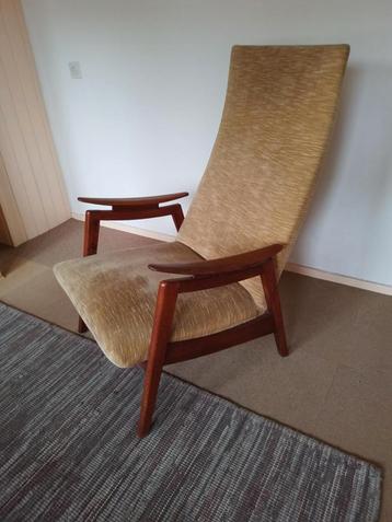 Retro Vintage Deense design Fauteuil - Zeer Goede Staat beschikbaar voor biedingen