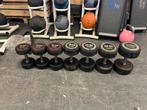 Rubberen dumbells 1 x 12-14-16-18-22-26-30 kg, Sport en Fitness, Fitnessmaterialen, Ophalen, Dumbbell, Gebruikt, Losse dumbells