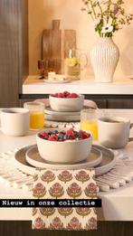 Beige taupe servies set, Ophalen of Verzenden, Nieuw, Overige stijlen
