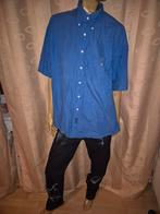 Prachtige overhemd van gant maat L blauw, Blauw, GANT, Ophalen of Verzenden, Zo goed als nieuw