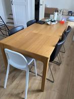 Eettafel voor 4 personen en kan verlengen voor 8 personen, Ophalen, 50 tot 100 cm, Zo goed als nieuw, Vijf personen of meer