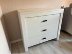 Witte commode met 3 lades, Kinderen en Baby's, Kinderkamer | Commodes en Kasten, Ophalen, Gebruikt, 50 tot 70 cm, 75 tot 100 cm