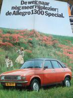 3x Austin Allegro folders brochures L.A.G Leiden + Allegro 2, Boeken, Ophalen of Verzenden, Zo goed als nieuw, Overige merken