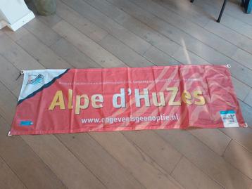 Alpe d'Huzes vlag 60×200 beschikbaar voor biedingen