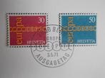 Zwitserland, Eerstedag-Boekje Europa-Postzegels 1971., Postzegels en Munten, Postzegels | Eerstedagenveloppen, Ophalen, Europa