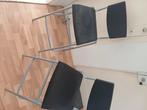 2 Barstoelen te koop, Ophalen, Gebruikt, 60 tot 90 cm, Metaal