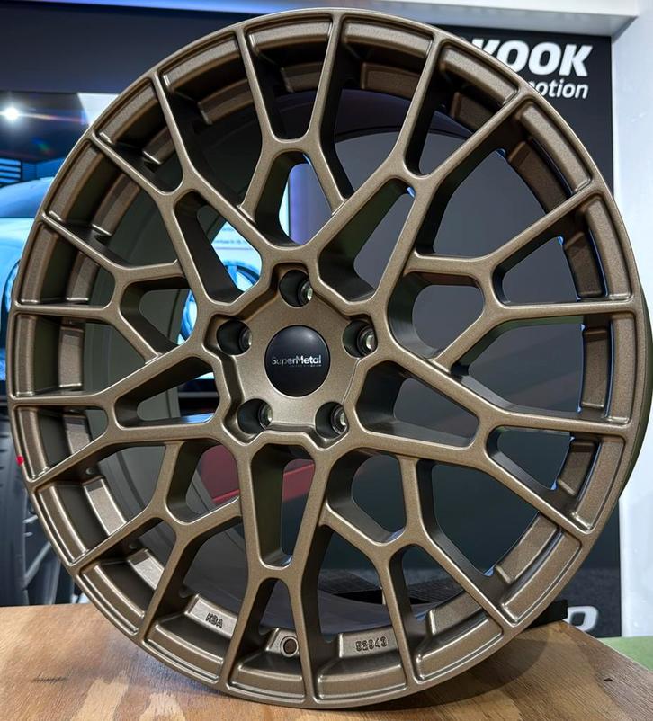 20 inch velgen Transporter T5 T6 T6.1 20" Brons Supermetal, Auto-onderdelen, Banden en Velgen, Velg(en), Zomerbanden, 20 inch