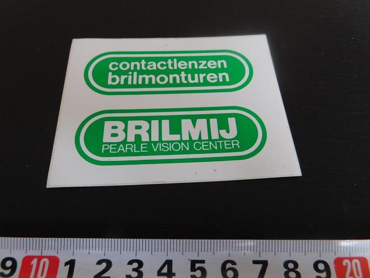 sticker BRILMIJ Pearle vision center, Verzamelen, Stickers, Zo goed als nieuw, Ophalen