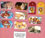 1511) leeuwen, tijgers labeltje(s), 15 cent per stuk, Ophalen of Verzenden, Zo goed als nieuw