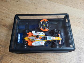 Formule 1 Renault ING Fisichella + horloge afstandsbediening beschikbaar voor biedingen
