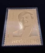 Gouden Postzegel Koning Willem-Alexander, Postzegels en Munten, Postzegels | Nederland, Na 1940, Ophalen of Verzenden, Postfris