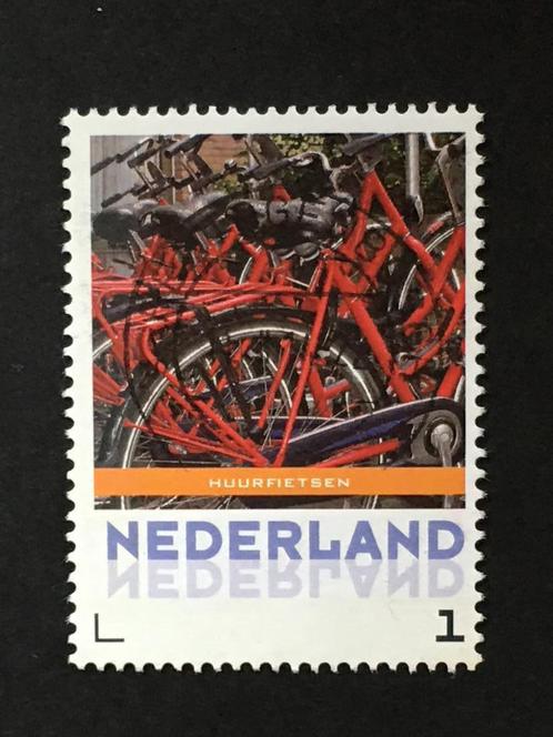 2189 Persoonlijke zegel - Huurfietsen - gestempeld, Postzegels en Munten, Postzegels | Nederland, Gestempeld, Na 1940, Ophalen of Verzenden