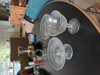 Schaaltjes brokaat glas, Antiek en Kunst, Ophalen of Verzenden