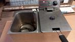 Dubbele frituurpan caterchef 8 liter, 4 liter of meer, Ophalen, Gebruikt