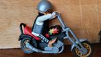 3831 Harley Davidson rider playmobiel, Kinderen en Baby's, Gebruikt, Ophalen of Verzenden