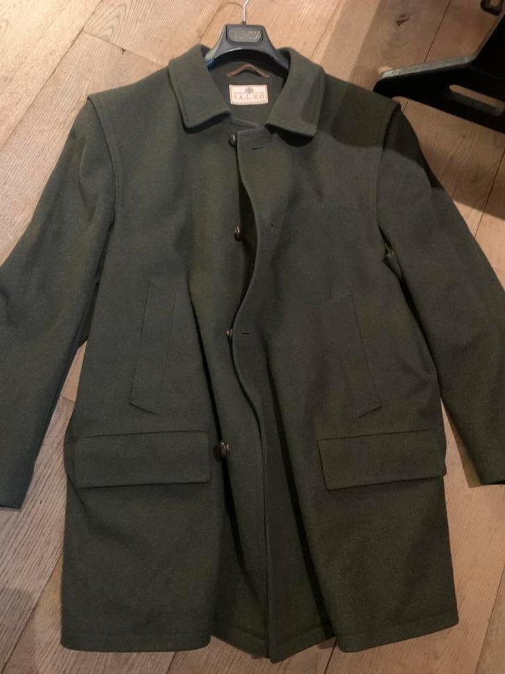 Loden jas mantel wol jagersjas salko groen 52 wintermantel, Kleding | Heren, Jassen | Winter, Zo goed als nieuw, Maat 52/54 (L)