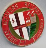 Badge - Plaquette - "GREAT WESTERN RAILWAY COMPANY", Ophalen of Verzenden, Zo goed als nieuw, Trein, Overige typen