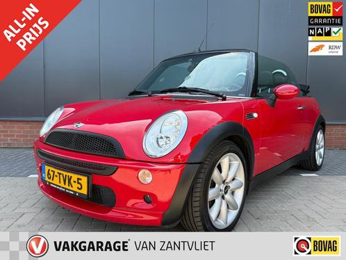 Mini Mini Cabrio 1.6 Cooper Chili (12 mnd BOVAG garantie), Auto's, Mini, Bedrijf, Te koop, Cabrio, ABS, Airbags, Airconditioning
