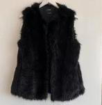 KASTOPRUIMING zwarte FAUX FUR bodywarmer merk BERSHKA mt L, Ophalen of Verzenden, Nieuw, Maat 42/44 (L), Zwart