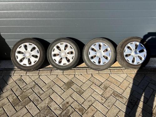 A MERK WINTERBANDEN op Stalen velgen ford, Auto-onderdelen, Banden en Velgen, Velg(en), Winterbanden, 14 inch, 175 mm, Personenwagen