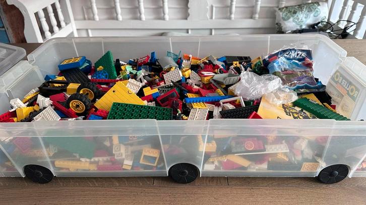 Grote Bak LEGO Losse Stenen, Kinderen en Baby's, Speelgoed | Duplo en Lego, Gebruikt, Lego, Losse stenen, Ophalen