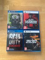 4 call of duty games ps5 en ps4, Spelcomputers en Games, Games | Sony PlayStation 5, Ophalen of Verzenden, Zo goed als nieuw