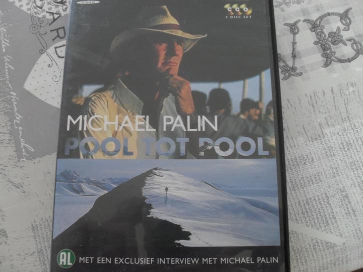 3 DVD SET MICHAEL PALIN:VAN POOL TOT POOL., Cd's en Dvd's, Dvd's | Documentaire en Educatief, Zo goed als nieuw, Natuur, Boxset